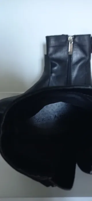 Botines piel Zara Talla 36