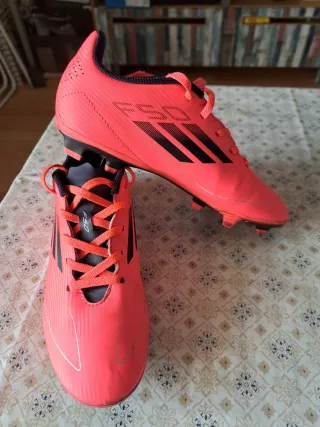 Botas Fútbol Adidas F50 Talla 37.5 Naranja