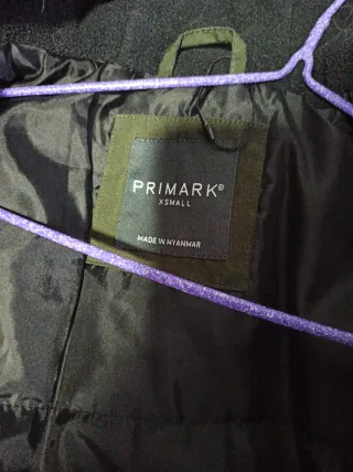 Chaqueta abrigo verde