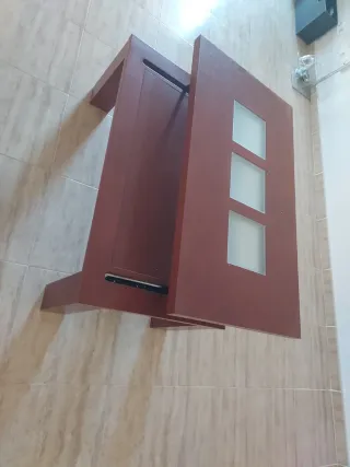 Mesa centro elevable madera