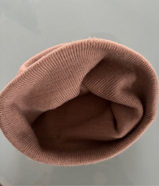 Berretto lana tg. unica beige