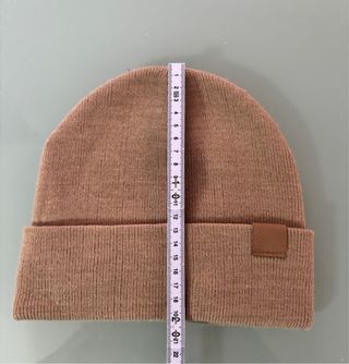 Berretto lana tg. unica beige