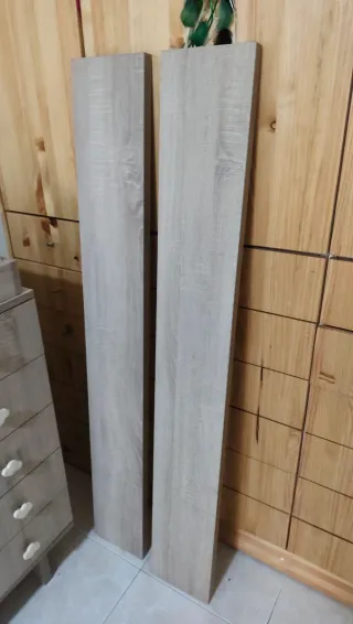 Cómoda y Estanterías Madera