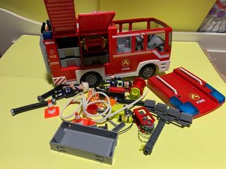 Camión Bomberos Playmobil 9464 Luz y Sonido