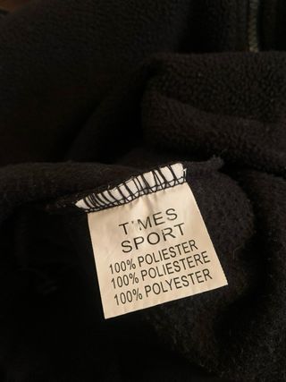 Felpa uomo Times nera taglia XXL