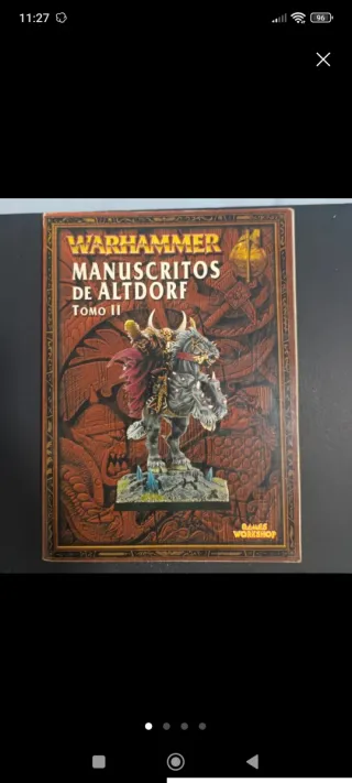 Libro Warhammer Tomo II reservado