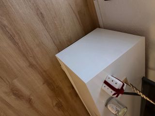 Mesa TV moderna blanca