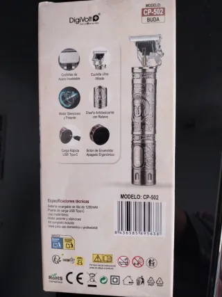 Cortapelos Recargable DigiVolt CP-502