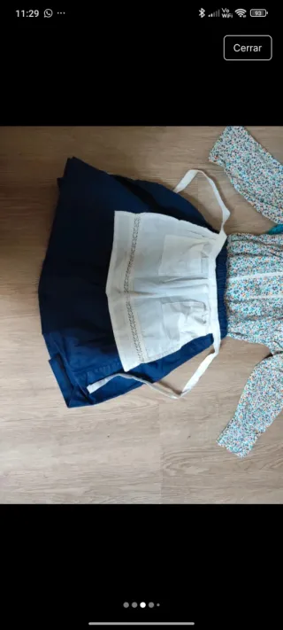 Traje de casera completo