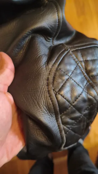 Chaqueta de moto piel Rainers Talla XL