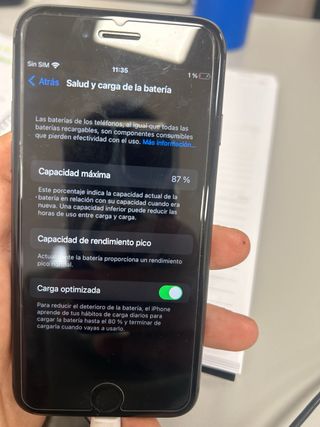 iPhone 8 64GB Negro/Plateado.