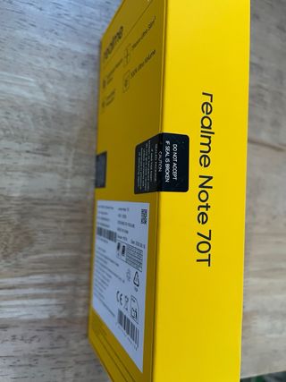 Realme Note 70T a estrenar con precinto.