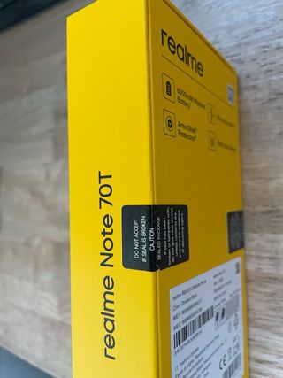 Realme Note 70T a estrenar con precinto.