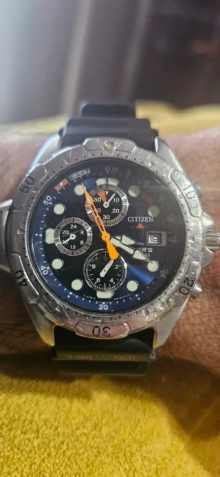 Citizen Promaster Cronógrafo Azul