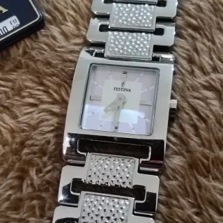 Reloj Festina Mujer Plateado