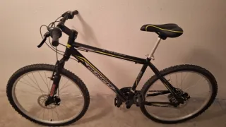 Bicicleta RUNFIT Negra y Amarilla