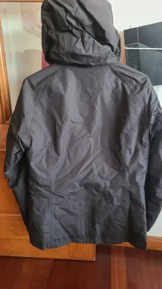 Cazadora Quechua Negra Talla S