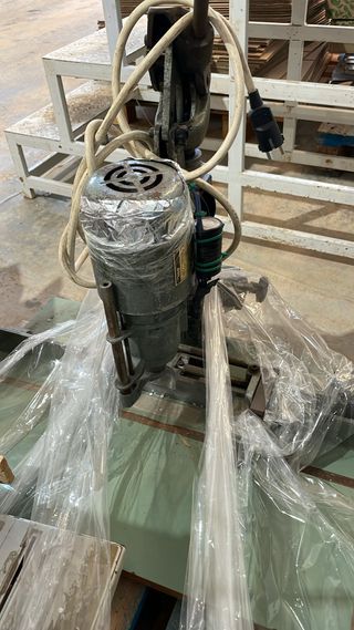 Taladro papel broca hueca