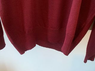 Maglione lana bordeaux taglia XL