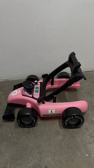 Correpasillos y Andador Coche Rosa