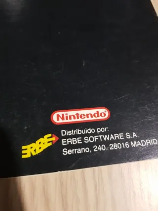 Manual Super Nintendo PAL Castellano