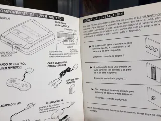 Manual Super Nintendo PAL Castellano