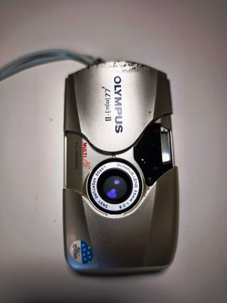 Olympus mju-II Cámara Compacta Plata