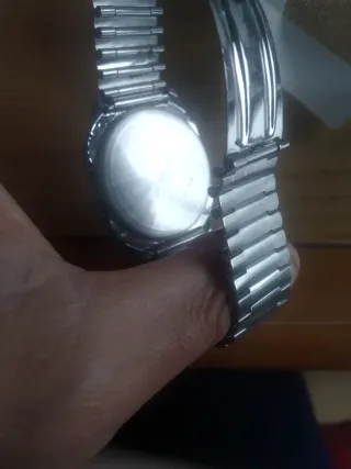 Orologio Phasar Vintage Argento Bianco