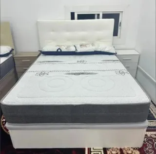 Canapé abatible madera con colchones viscoelástica