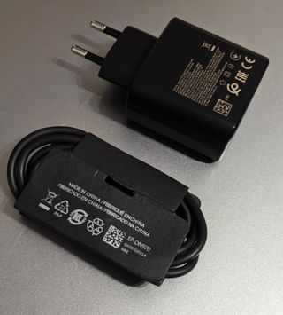 45W Cargador compartible Samsung USB-C S20 S21 S22