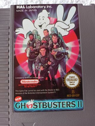New Ghostbusters II Nintendo NES Pal España ESP