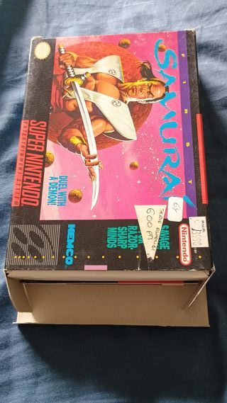 First Samurai SNES NTSC