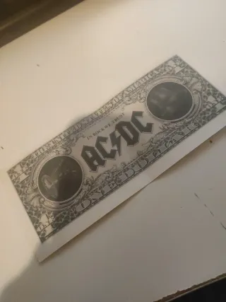 AC/DC Lote Recuerdos Concierto 1991