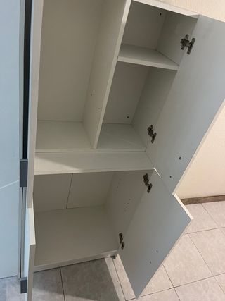 Armario de almacenaje blanco