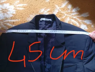 Traje de hombre azul