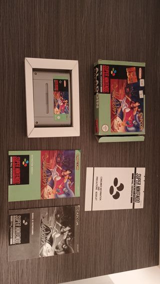 Disney Aladdin Super Nintendo PAL
