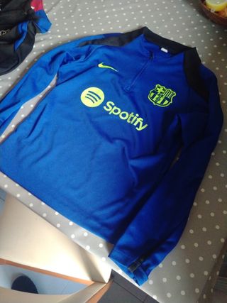 Sudadera FC Barcelona Nike Spotify talla 14 Años
