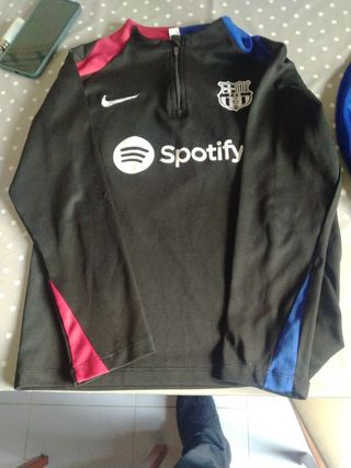 Sudadera FC Barcelona Nike Spotify talla 14 Años