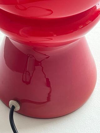 Lampada da tavolo in vetro di Murano