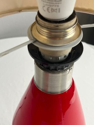 Lampada da tavolo in vetro di Murano