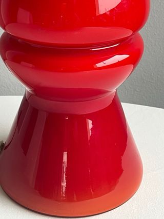 Lampada da tavolo in vetro di Murano