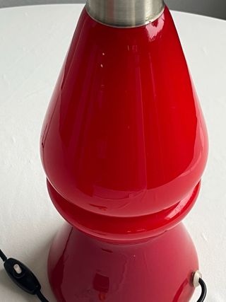 Lampada da tavolo in vetro di Murano