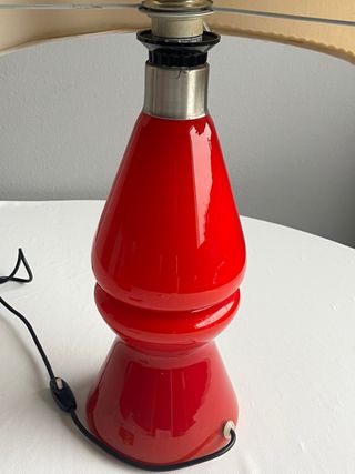 Lampada da tavolo in vetro di Murano