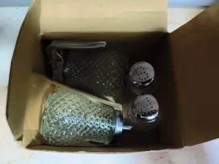 Juego de mesa 4 piezas acero inoxidable