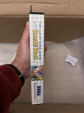 Donald Duck: The Lucky Dime Caper - Sega Master Sy