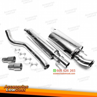 Sistema de escape TA Technix de acero inoxidable