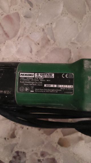 Amoladora angular Hikoki