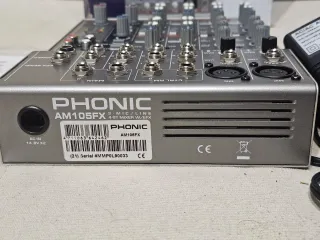 Console mixer con effetti Phonic AM105FX NEW