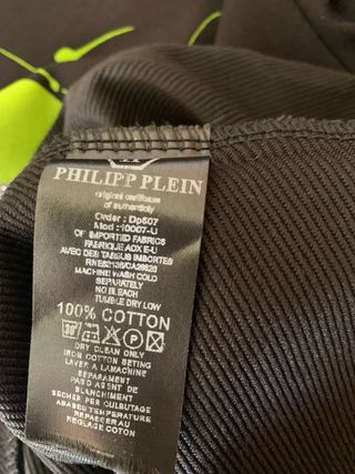 Sudadera Philipp Plein Calavera Verde