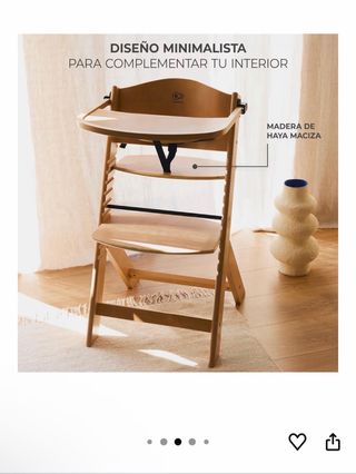 Trona Kinderkraft ENOCK Madera + Hamaca